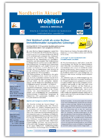 Kundenzeitung Winter 2010/2011