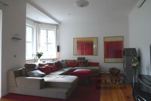 Wohnbereich mit Kaminofen