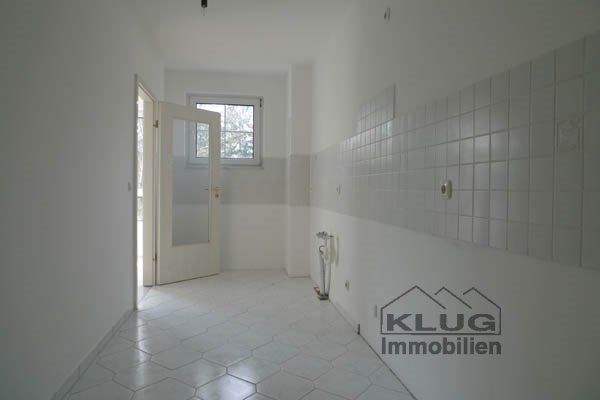 Küchenraum mit direktem Zugang