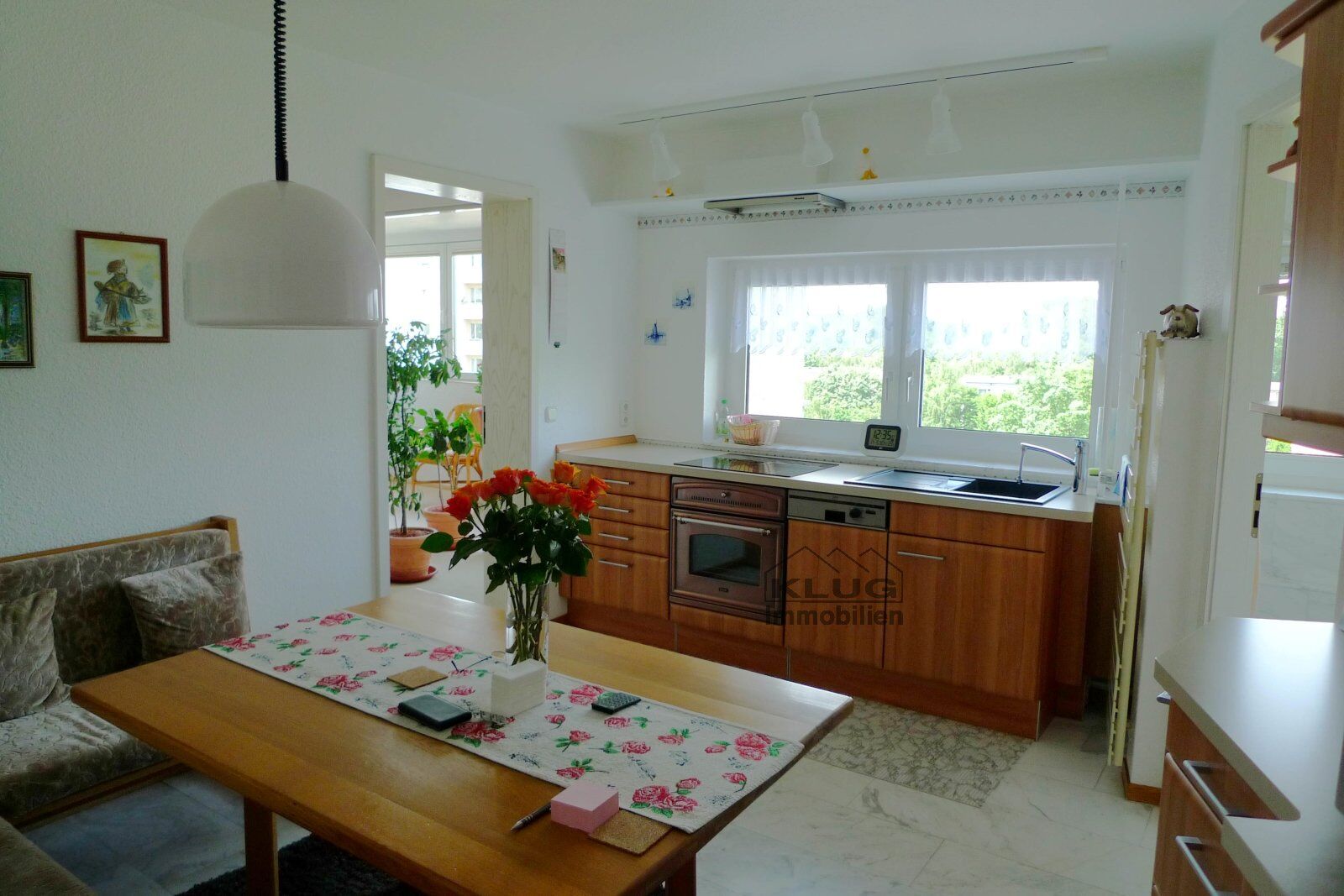 Wohnküche mit Essplatz