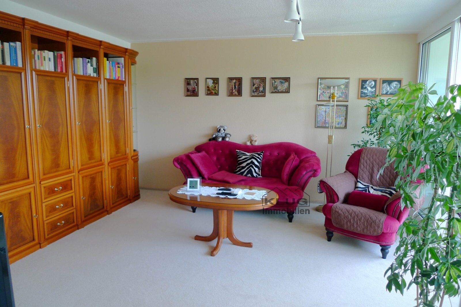 Wohn-u. Schlafzimmer