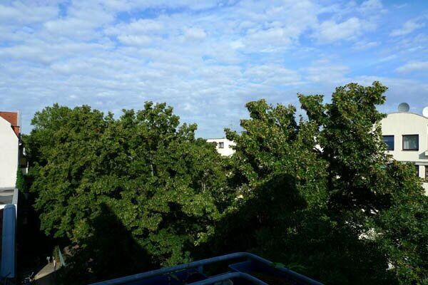 Ausblick vom Balkon nach links
