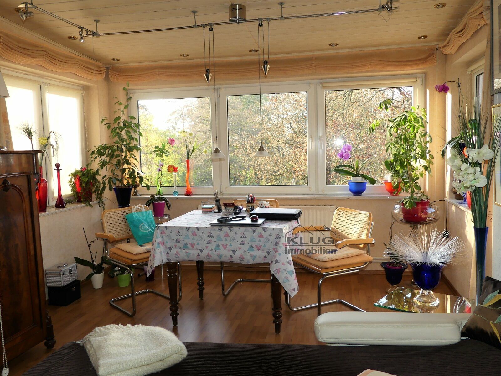 Sitzplatz im Erker Wohnung OG