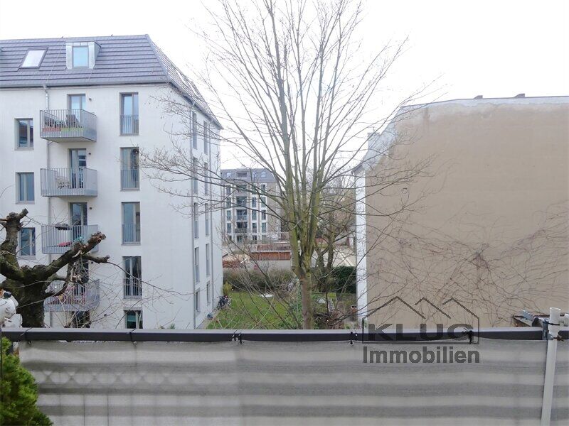 Blick vom Balkon
