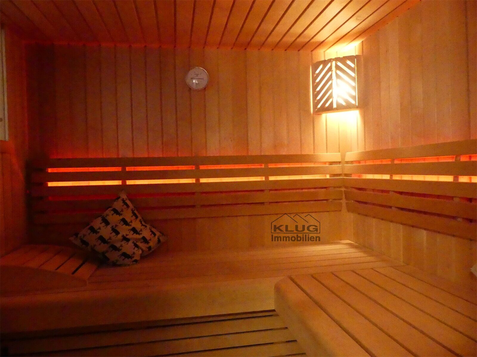 Sauna im UG