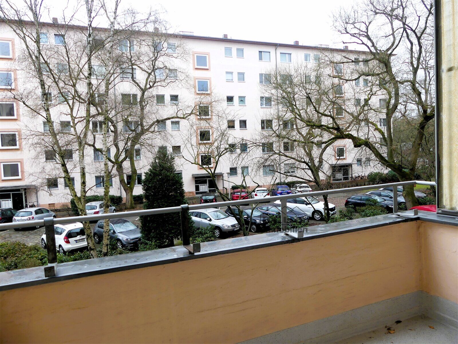 Ausblick vom Balkon