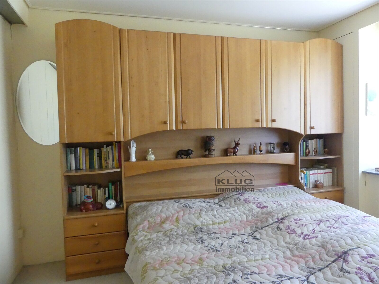 Schlafzimmer in Richtung Innen