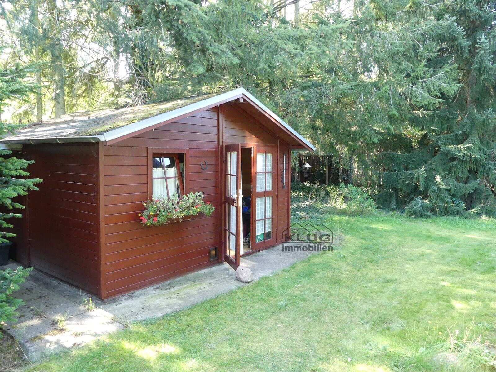 Holzhaus mit Sauna