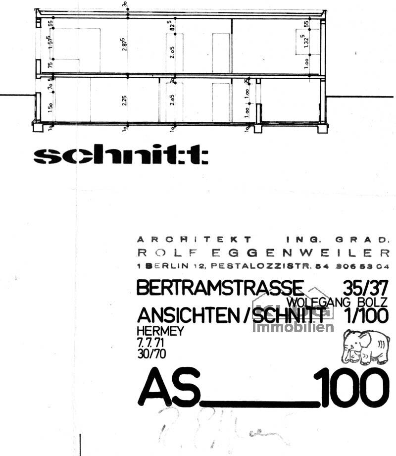Schnittzeichnung