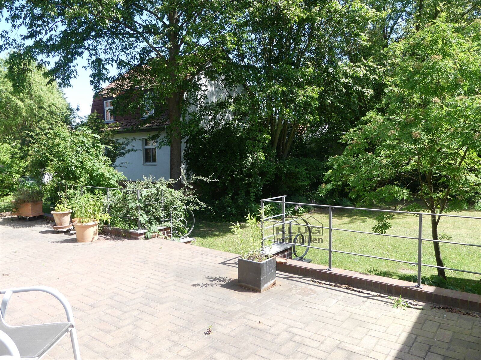 Blick von der großen Terrasse