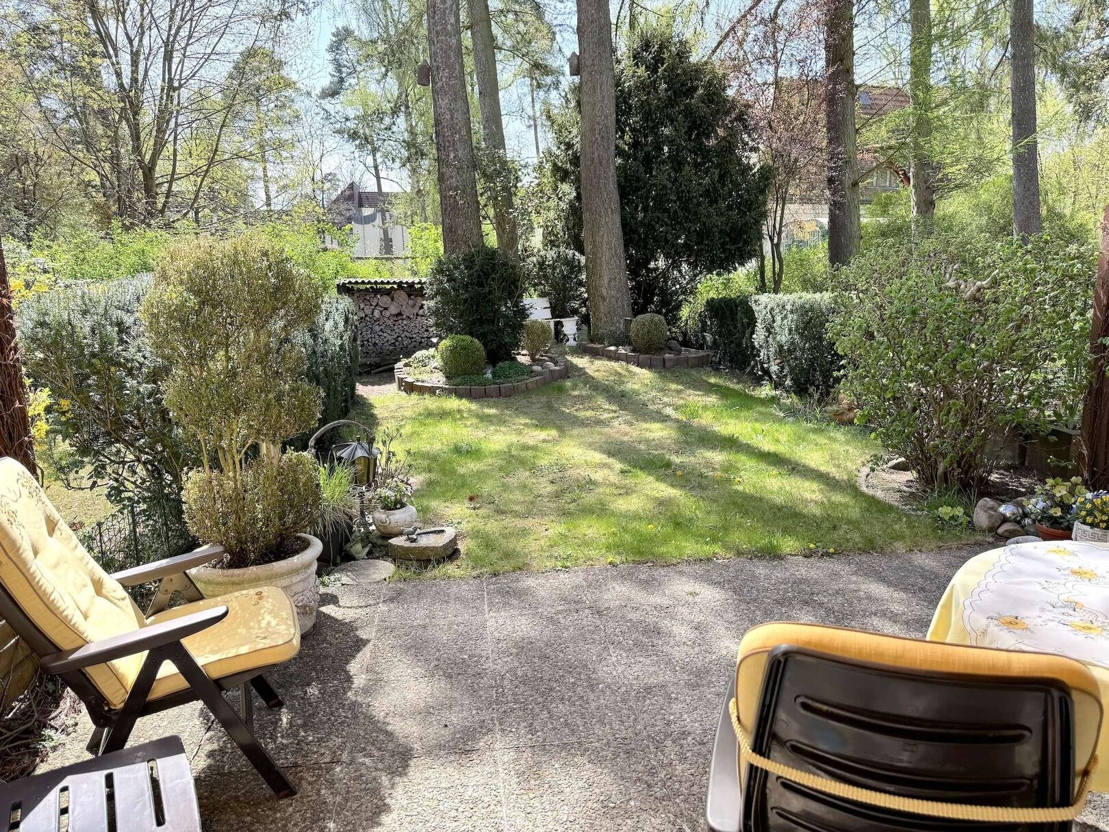 Blick in den Garten