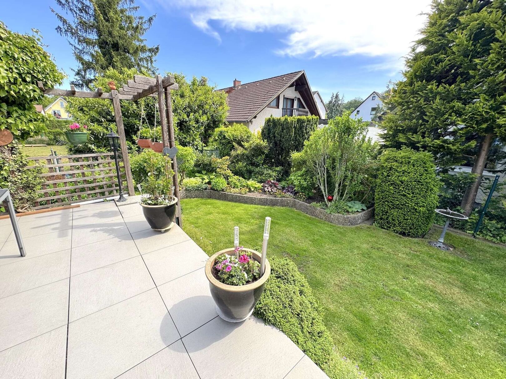 Blick in den Garten