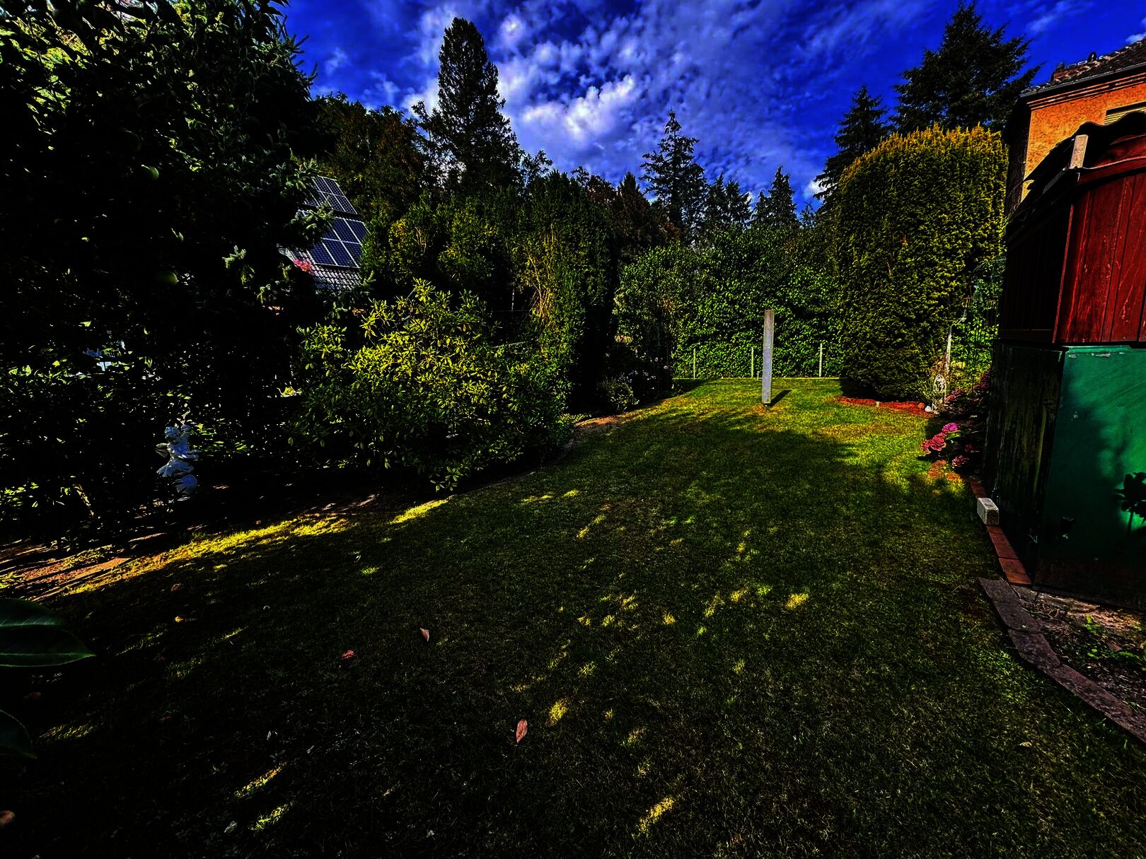 Garten hinten