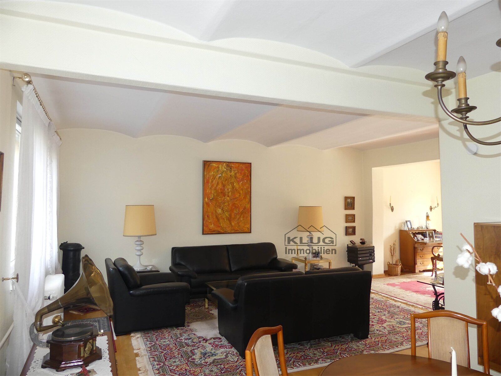 Bild Wohn und Esszimmer mit Ka