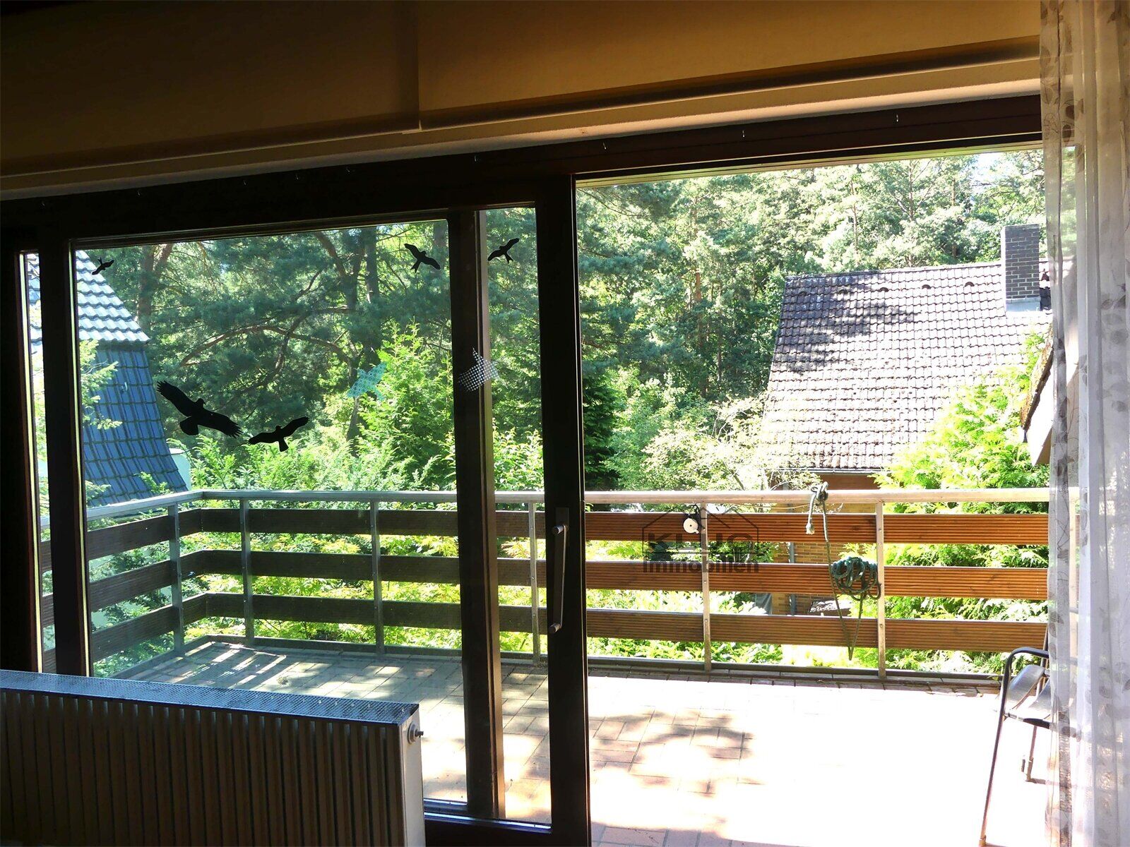 Großer Sonnenbalkon im OG