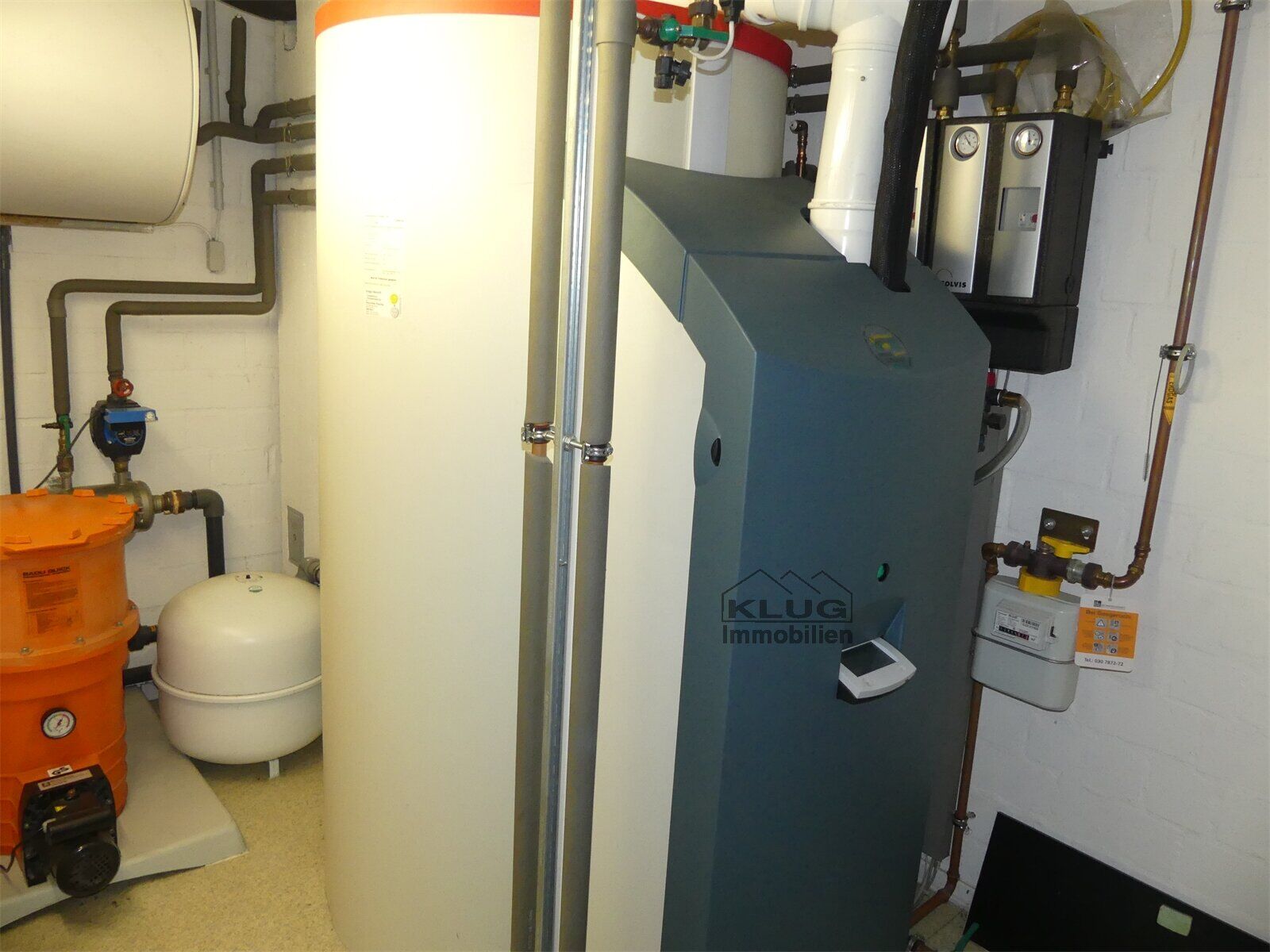 Solvis Gasheizung und Poolfilt