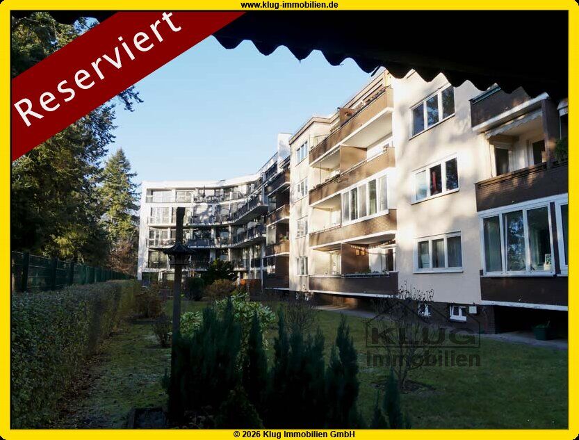 RESERVIERT! Reinickendorf! Helle bezugsfreie 1 Zimmer Eigentumswohnung m. Balkon in ruhiger Grünlage