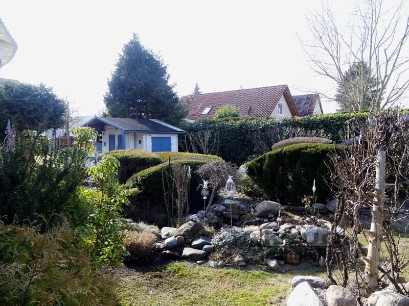 Angelegter Ziergarten