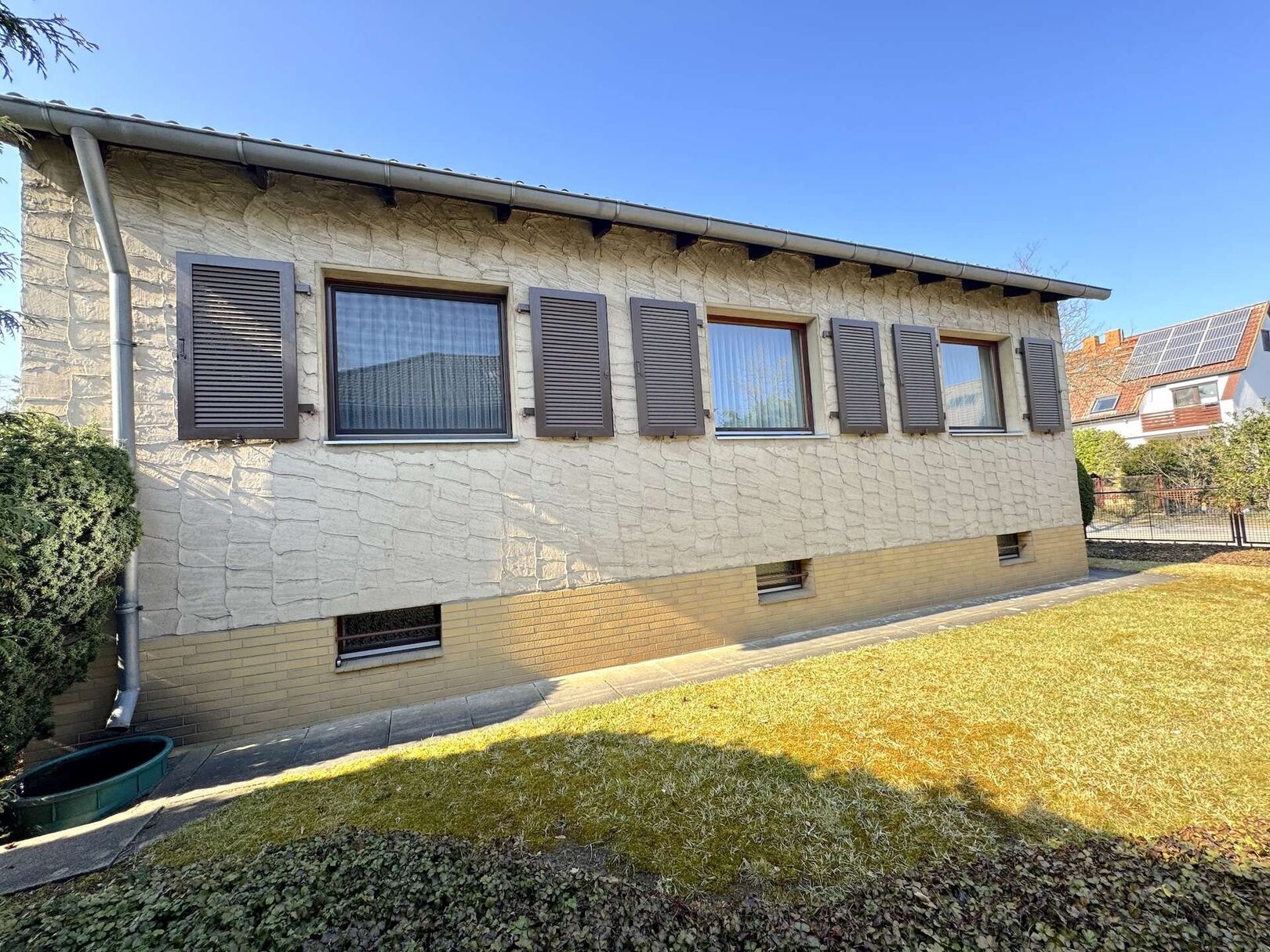 Seitenansicht bungalow