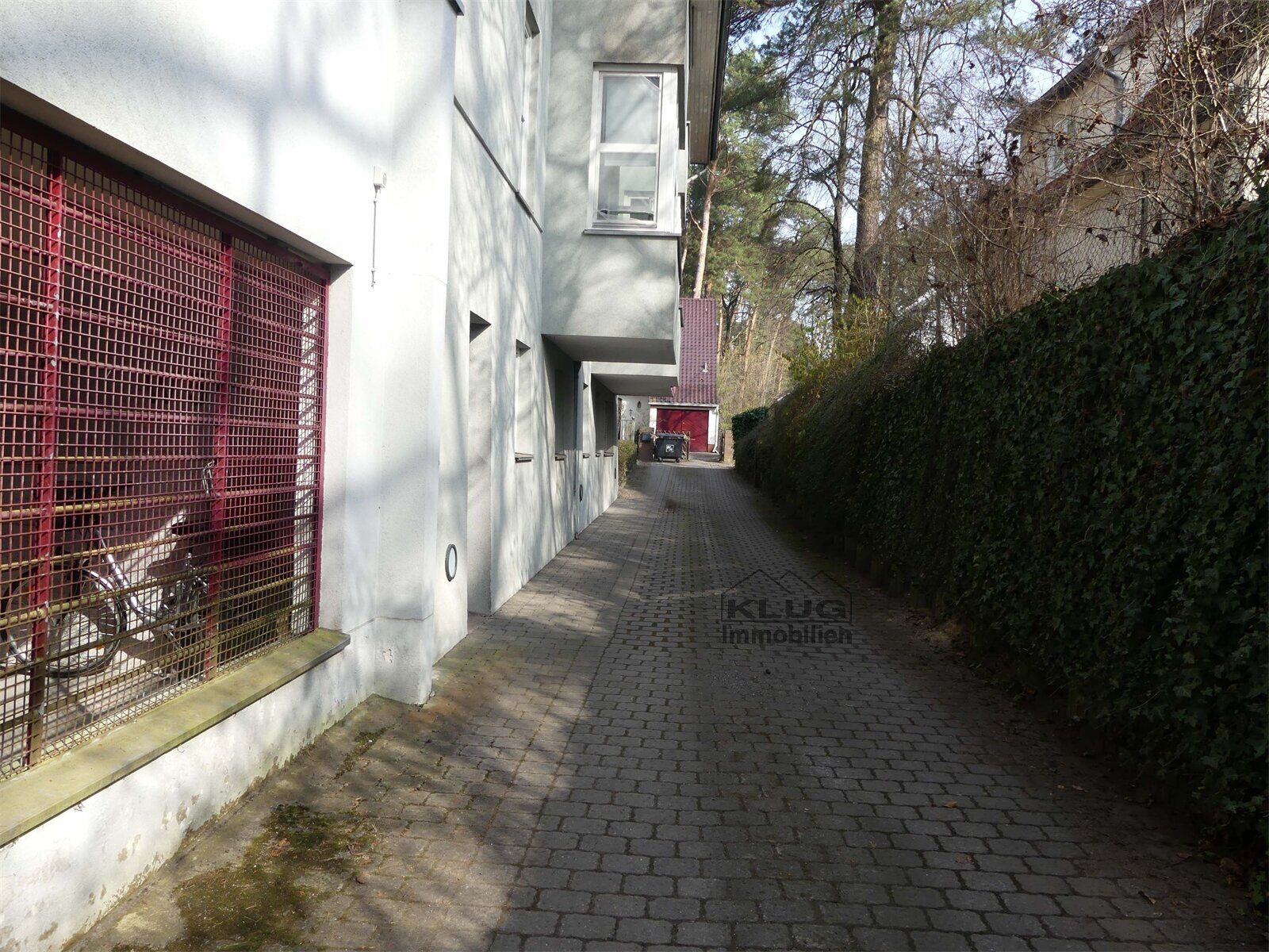 Zufahrt zur Tiefgarage