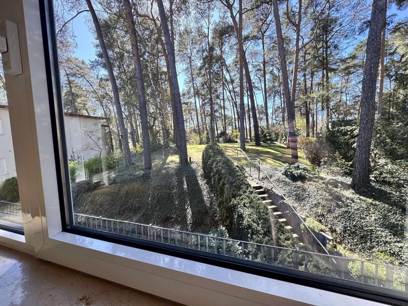 Ausblick vom Wohnzimmer