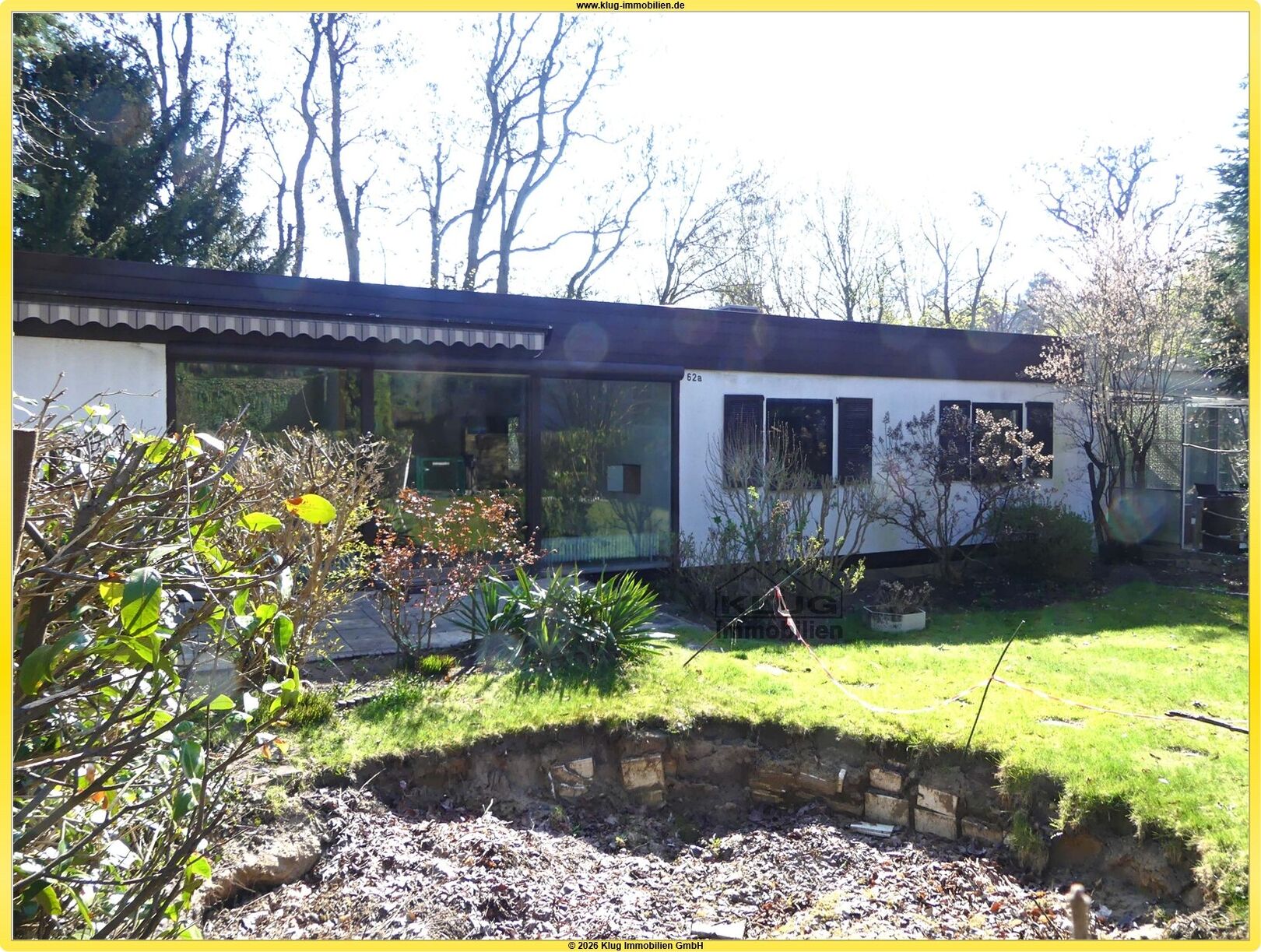Frohnau! Sanierungsbedürftiges Reihenmitthaus (Quelle Fertighaus 1969) mit Garage unweit Poloplatz