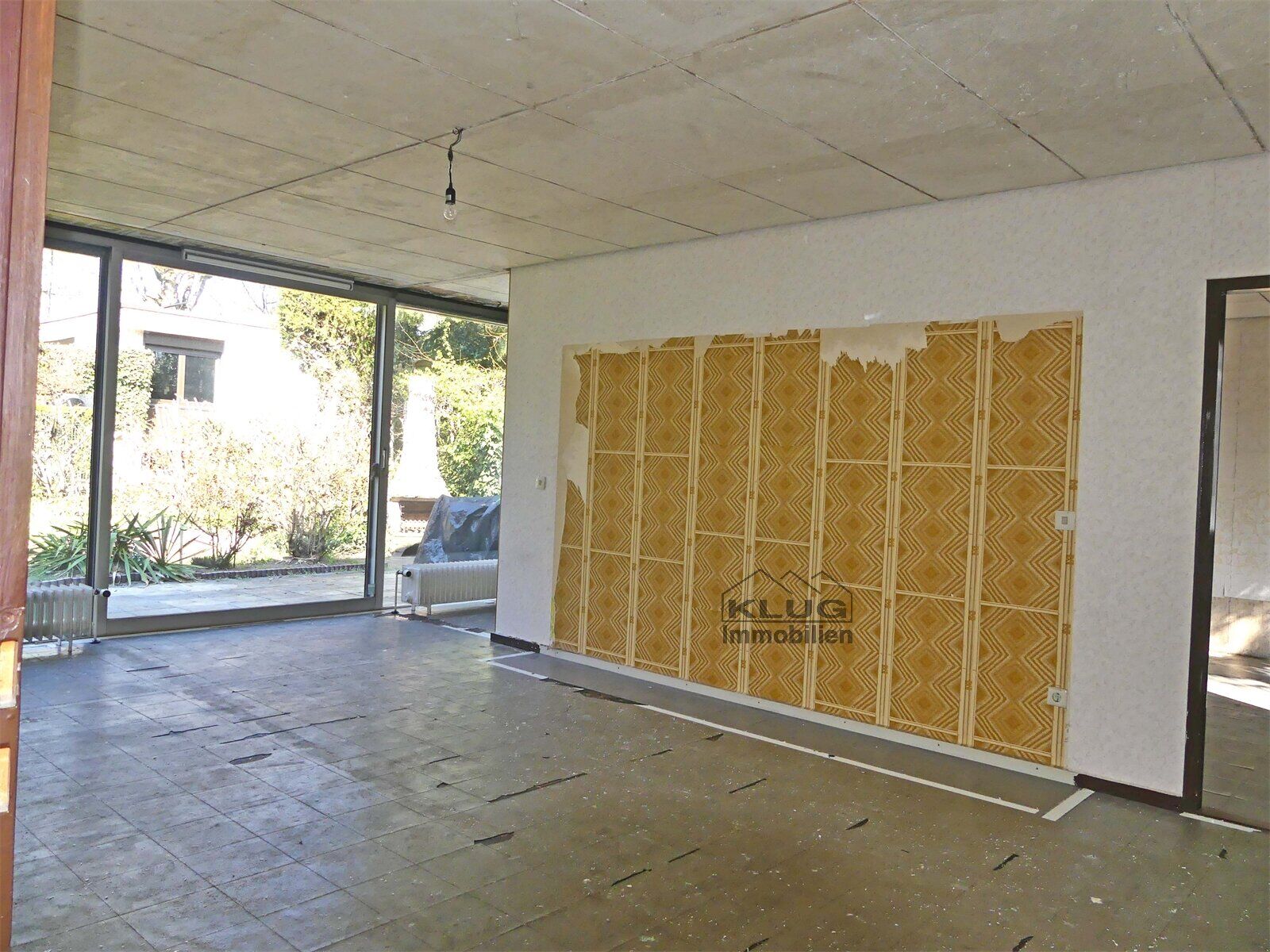 Wohn und Eszimmer mit großer S