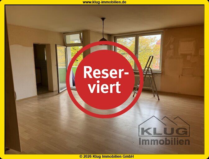 RESERVIERT! Modernisierungsbedürftige Eigentumswohnung (2.OG ohne Fahrstuhl) mit Balkon