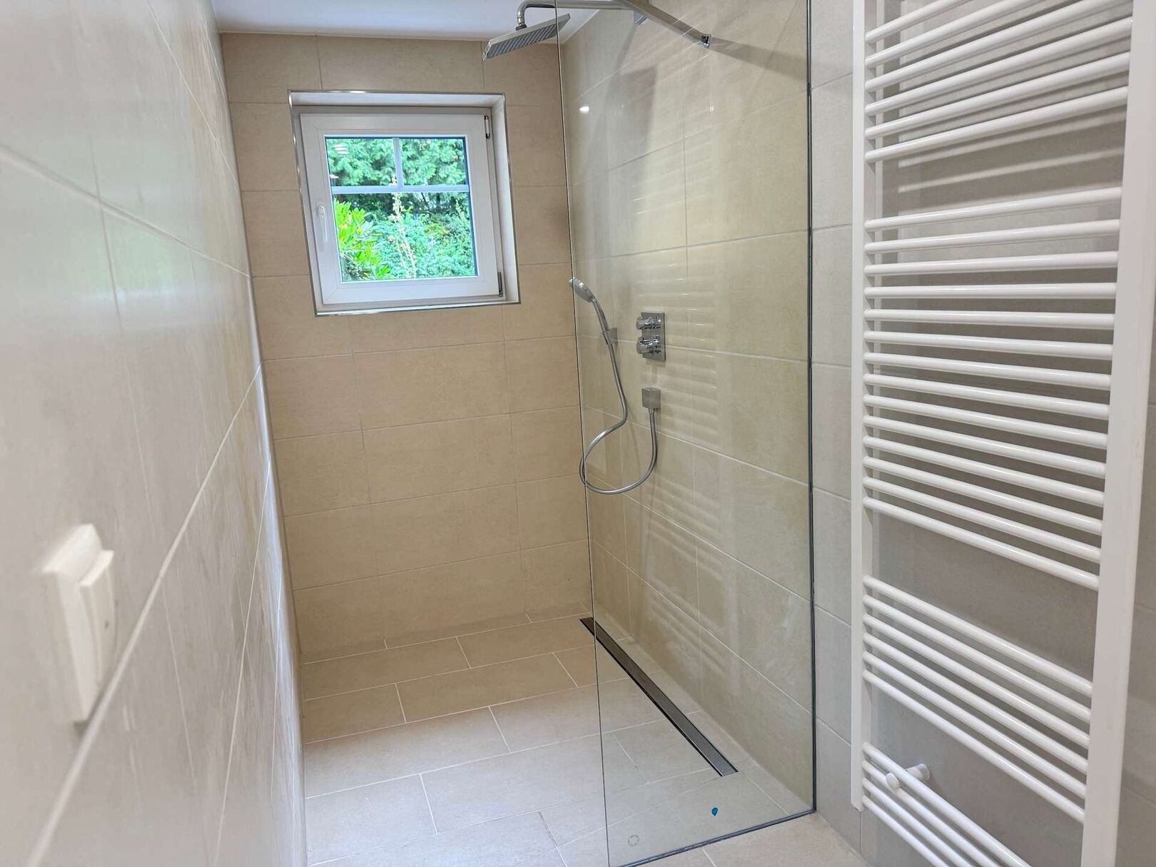 Begehbare Dusche