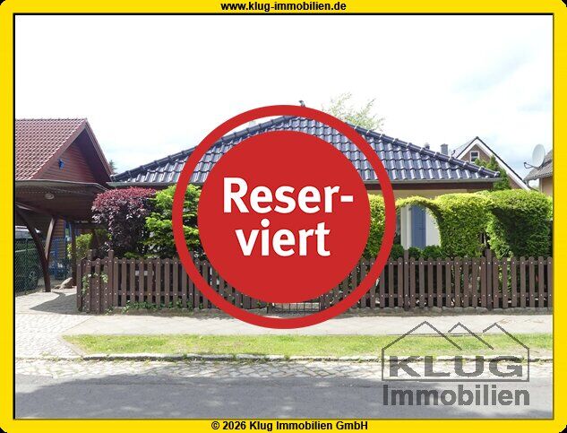 RESERVIERT! Birkenwerder! Neuwertiger Massivbungalow mit Komfortausstattung ruhiger Bestwohnlage