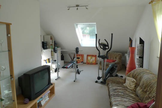 Ausgebautes Dachgeschoss