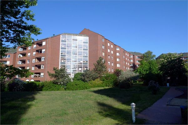 Rückansicht mit Grünfläche