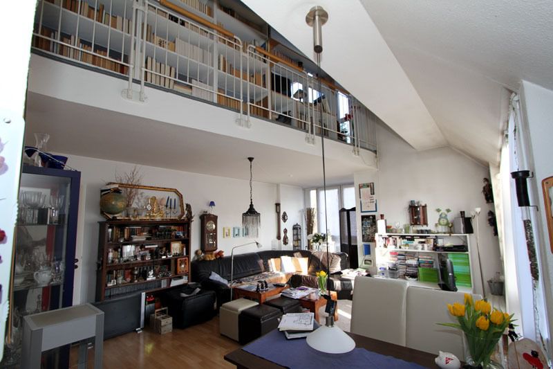 Großer Wohnbereich mit Galerie