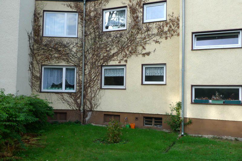 Rückansicht mit Garten