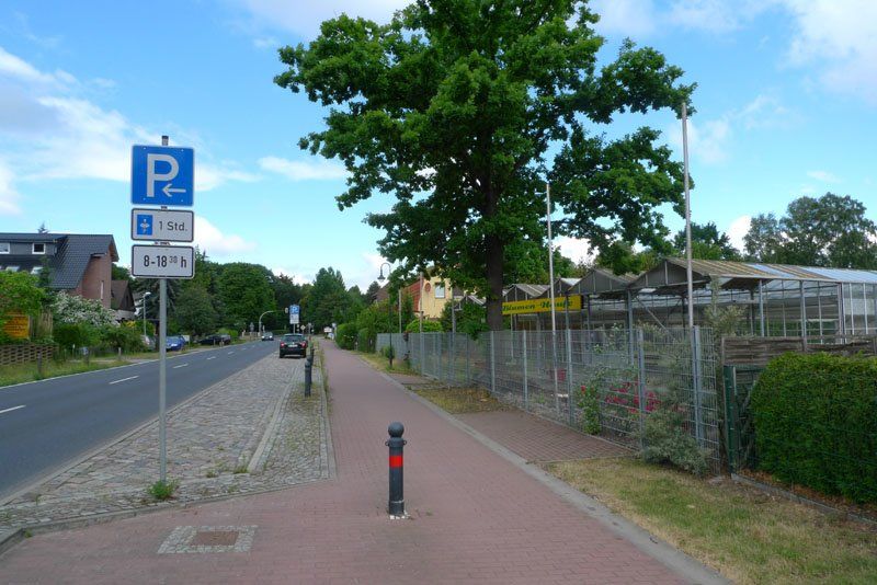 Bucher Chaussee Blick Richtung