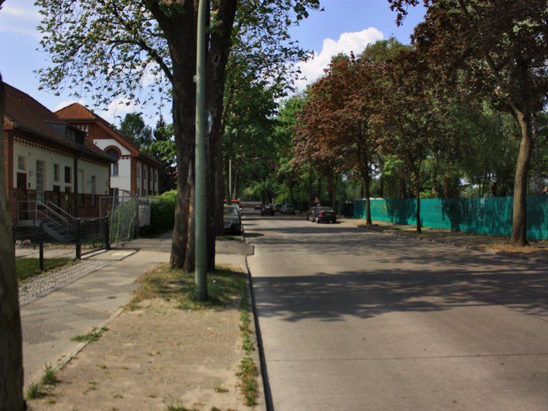 Sandhauser Straße Richtung Brücke