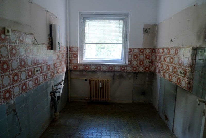 Küchenraum kleine Wohnung