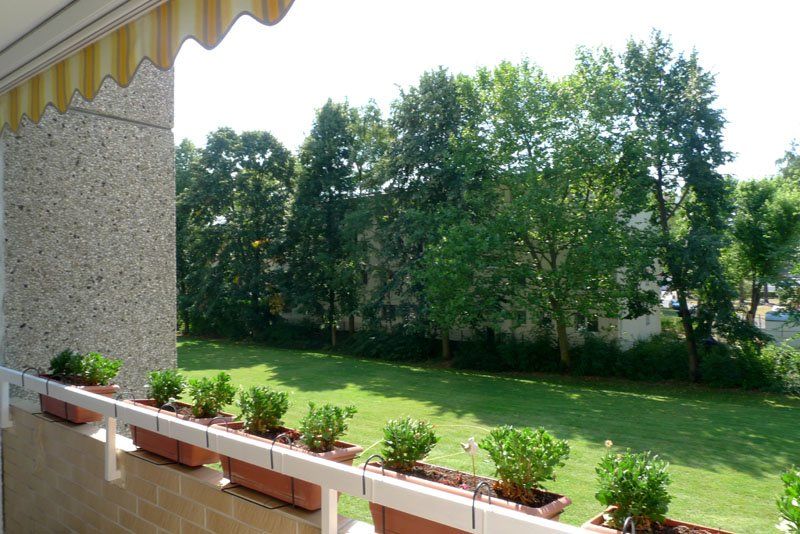 Ausblick Balkon links