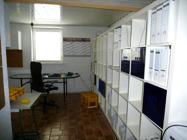 Tagesbelichteter Kellerraum