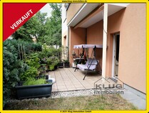 VERKAUFT an vorgemerkte Kunden! Helle 2 Zi. Erdgeschoss-Eigentumswohnung mit Terrasse u. Gartenteil