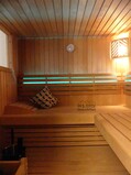 14 - Sauna mit LED Beleuchtung
