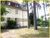 Frohnau! Altersgerechte 3 Zi. Altbauwohnung mit ca. 300 m² Garten in Toplage dicht Zeltinger Platz