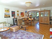 12 - Wohn und Esszimmer mit Kaminof