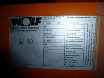 25 - Oelzentralheizung Schild Firma