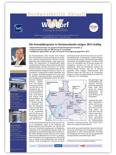 Kundenzeitung Frühjahr 2013