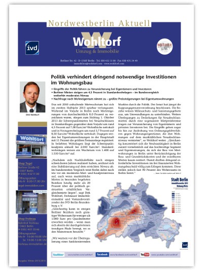 Kundenzeitung Winter 2013/2014